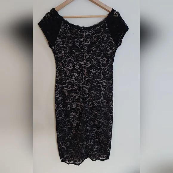 Bisou Bisou Black Lace Dress - Picture 2 of 4